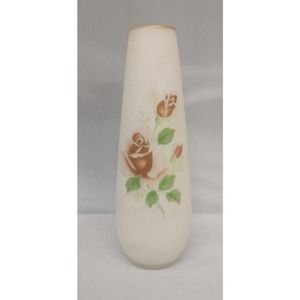 Napcoware Frosted Bud Vase Vintage Napcoware frosted glass vase Floral Vase